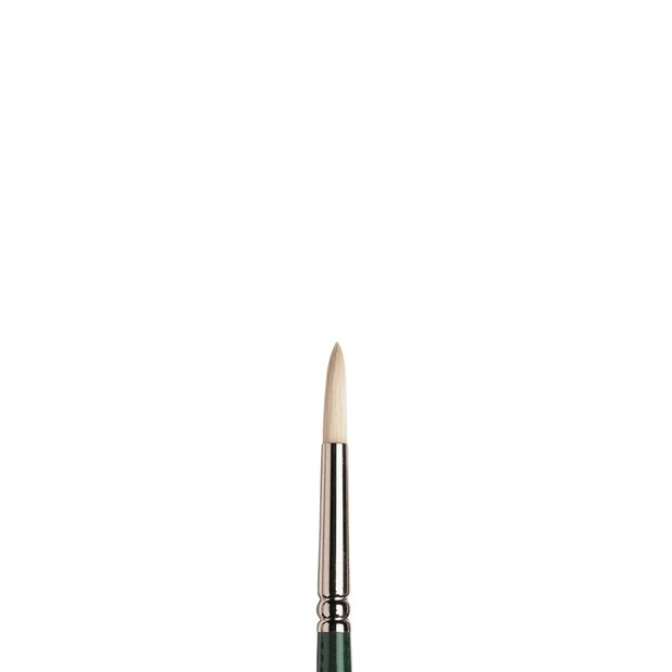 No 4 Rond lange steel Winsor &amp; Newton Winton Olie- &amp; Acrylverf Penseel