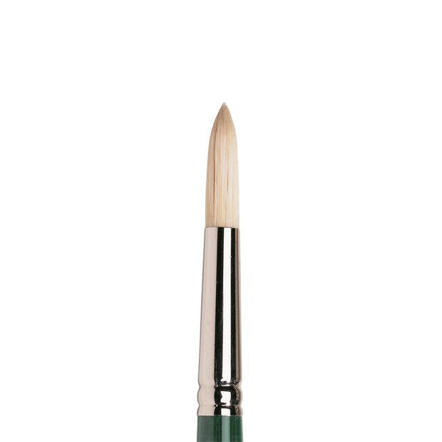 No 12 Rond lange steel Winsor &amp; Newton Winton Olie- &amp; Acrylverf Penseel