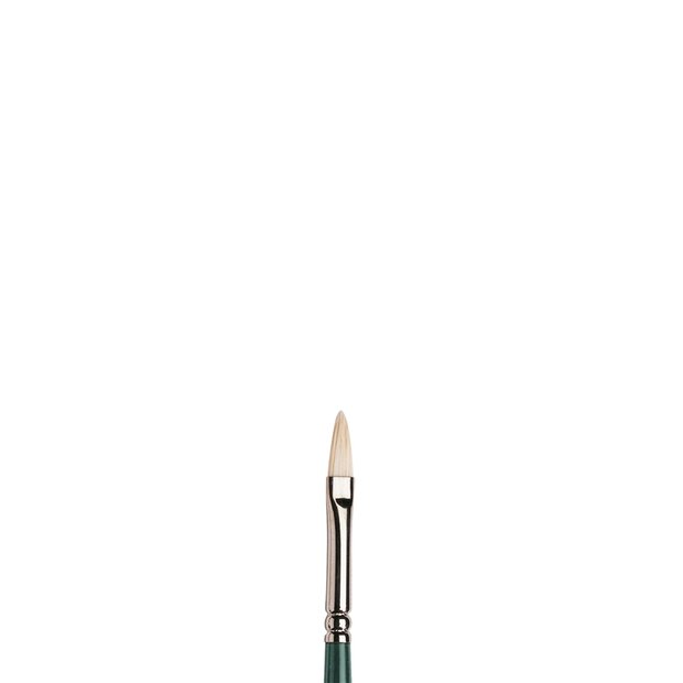 No 1 Kattentong lange steel Winsor &amp; Newton Winton Olie- &amp; Acrylverf Penseel