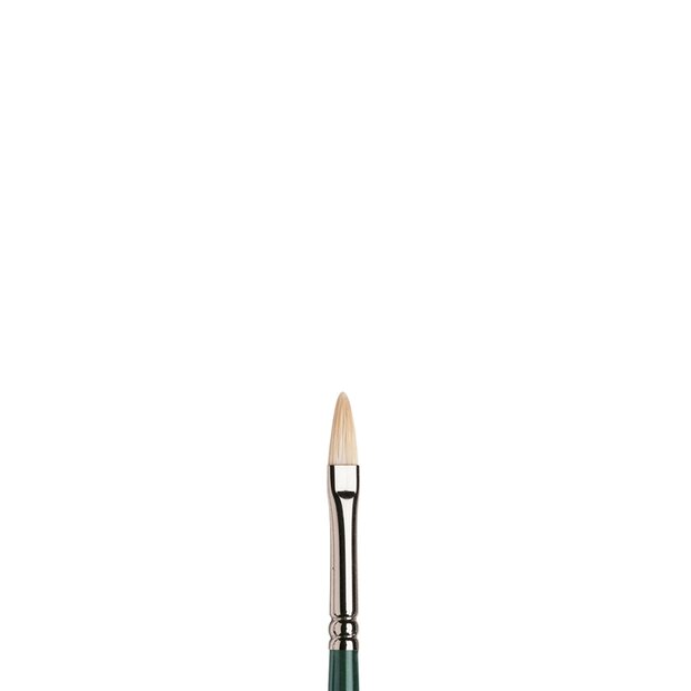 No 2 Kattentong lange steel Winsor &amp; Newton Winton Olie- &amp; Acrylverf Penseel