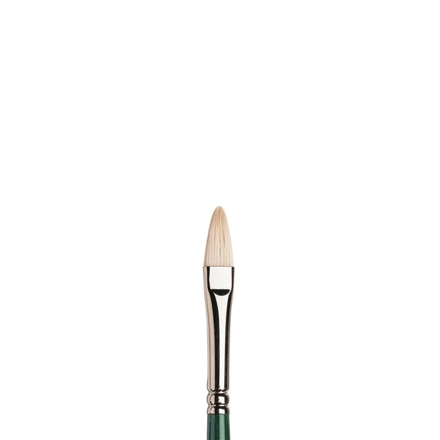 No 4 Kattentong lange steel Winsor &amp; Newton Winton Olie- &amp; Acrylverf Penseel