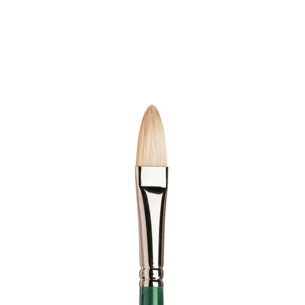 No 8 Kattentong lange steel Winsor &amp; Newton Winton Olie- &amp; Acrylverf Penseel