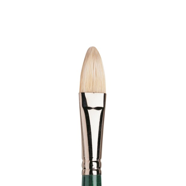No 10 Kattentong lange steel Winsor &amp; Newton Winton Olie- &amp; Acrylverf Penseel