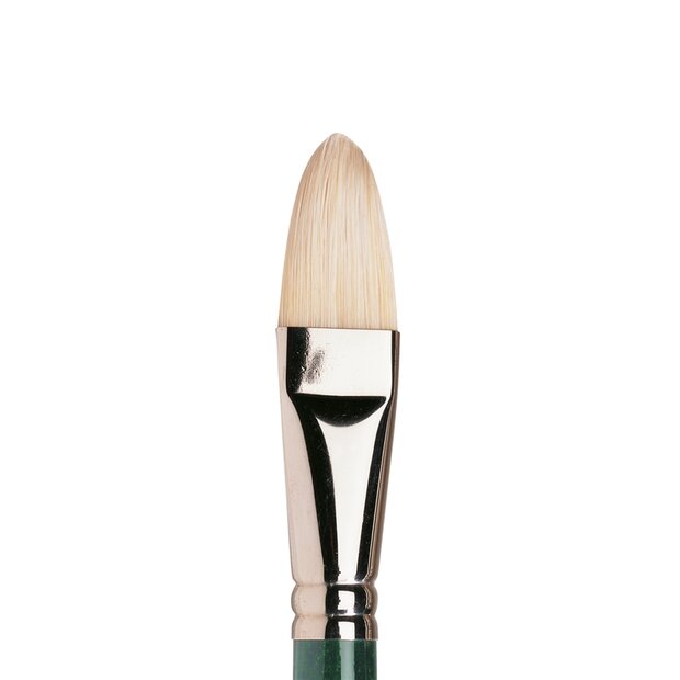 No 12 Kattentong lange steel Winsor &amp; Newton Winton Olie- &amp; Acrylverf Penseel