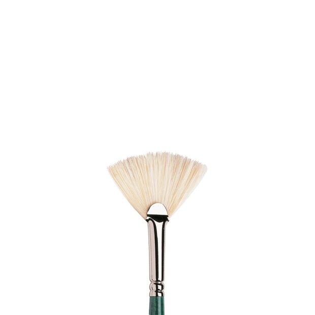 No 3 Waaier lange steel Winsor &amp; Newton Winton Olie- &amp; Acrylverf Penseel