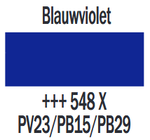 Plakkaatverf Blauwviolet Extra fijn (Gouache Extra fine) Royal Talens 50 ML Kleur 548