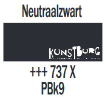 Plakkaatverf Neutraalzwart Extra fijn (Gouache Extra fine) Royal Talens 50 ML Kleur 737