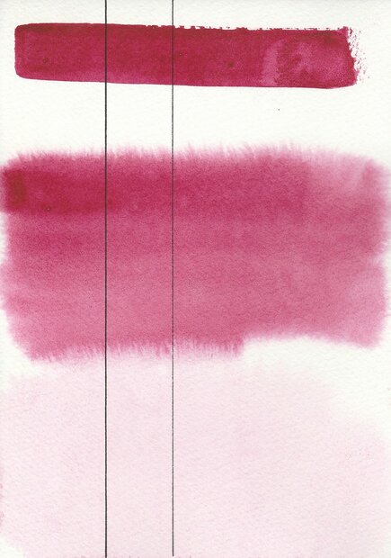Quinacridone Violet Aquarius Heel napje Aquarelverf van Roman Szmal Kleur 214