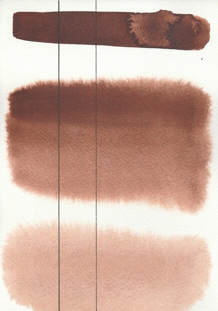 Transparent Oxide Brown Aquarius Heel napje Aquarelverf van Roman Szmal Kleur 241