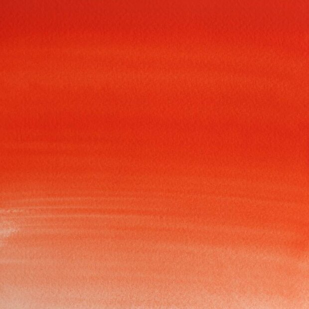 Cadmium Scarlet (S4) Professioneel Aquarelverf van Winsor &amp; Newton 5 ml Kleur 106
