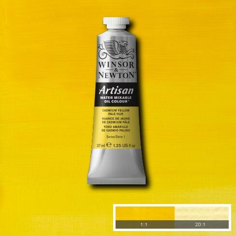 Cadmium Yellow Pale Hue (S1) Artisan Watervermengbare olieverf 37 ml Kleur 119