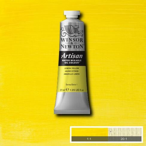 Lemon Yellow (S1) Artisan Watervermengbare olieverf 37 ml Kleur 346