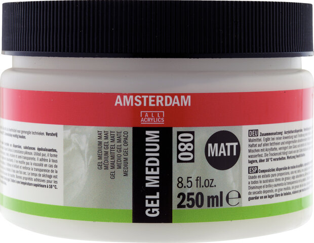 Gel Medium Mat Amsterdam Emmer 250 ML (080)