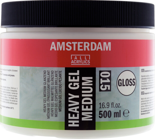 Heavy Gel Medium Glanzend Amsterdam Emmer 500 ML (015)
