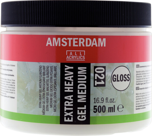 Extra Heavy Gel Medium Glanzend Amsterdam Emmer 500 ML (021)