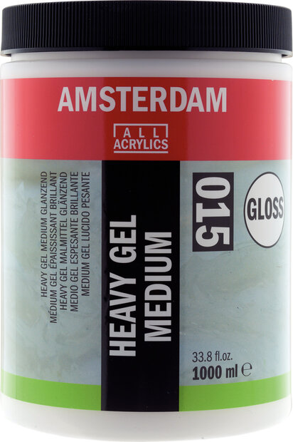 Heavy Gel Medium Glanzend Amsterdam Emmer 1000 ML (015)