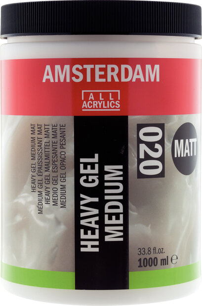 Heavy Gel Medium Mat Amsterdam Emmer 1000 ML (020)