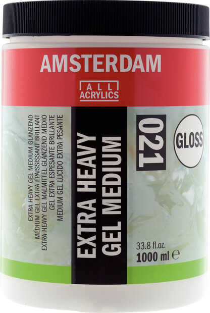 Extra Heavy Gel Medium Glanzend Amsterdam Emmer 1000 ML (021)