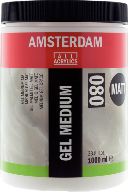 Gel Medium Mat Amsterdam Emmer 1000 ML (080)