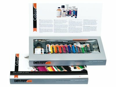 10 x 40 ML Geschenkenset Cobra Artist watermengbare olieverf