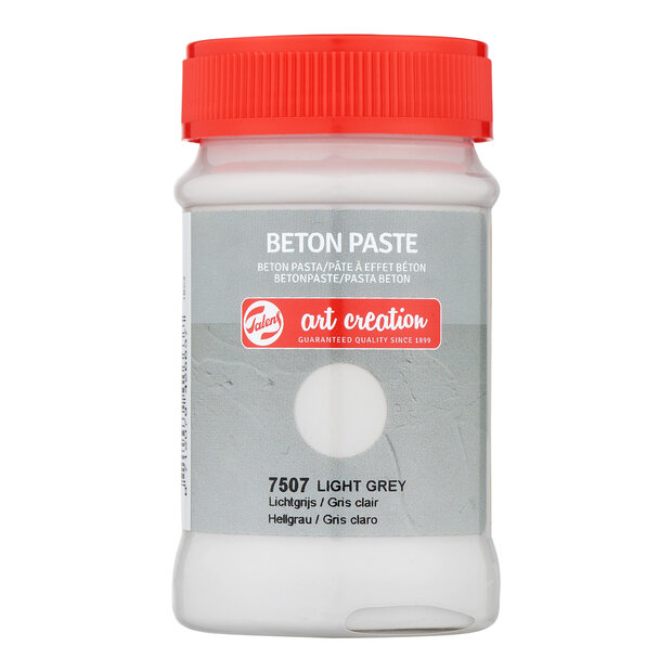 Lichtgrijs Art Creation Beton Pasta 100 ML Kleur 7507