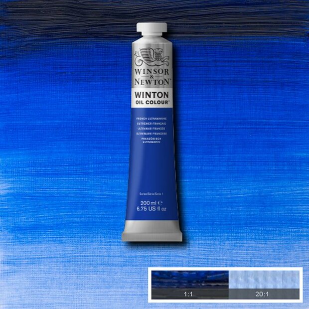 French Ultramarine Winton Olieverf van Winsor &amp; Newton 200 ML Kleur 263
