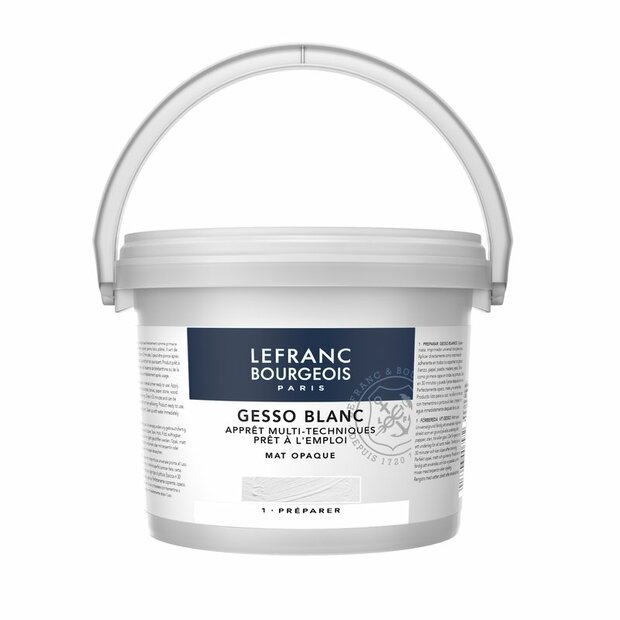 Lefranc &amp; Bourgeois Gesso wit 2,5 liter