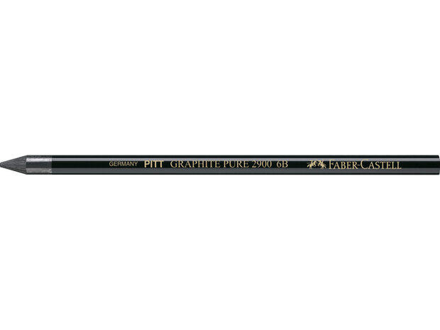 6B Grafietpotlood Faber-Castell Pitt Pure