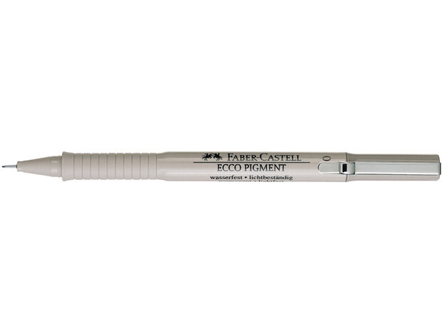 Ecco Pigment Tekenpen Faber-Castell (0,1 mm) Zwart