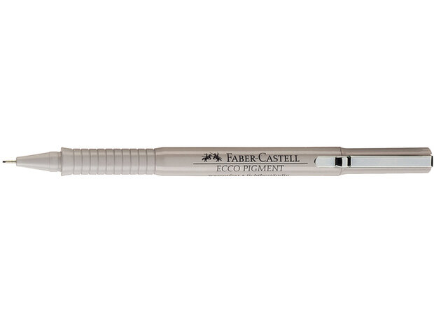 Ecco Pigment tekenpen Faber-Castell (0,7 mm) Zwart