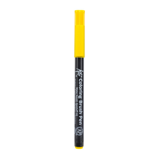 Sakura Koi Colouring Penseel Pen Geel