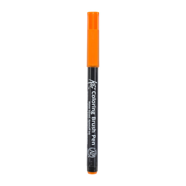 Sakura Koi Colouring Penseel Pen Oranje