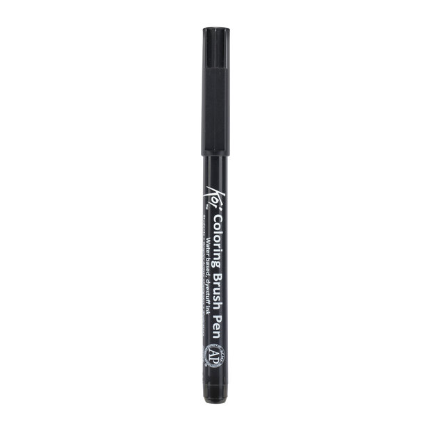 Sakura Koi Colouring Penseel Pen Zwart