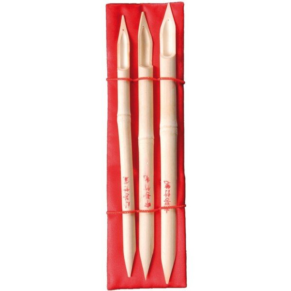 Bamboo Pen Set 3 stuks.