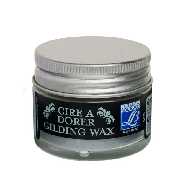 Zilver Lefranc &amp; Bourgeois Vergulden Metallic wax 30 ML