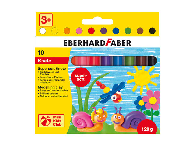 10 kleuren Modelling Clay Eberhard Faber