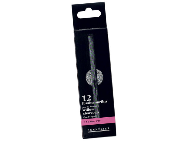 12 x Houtskool 7-9 mm Sennelier