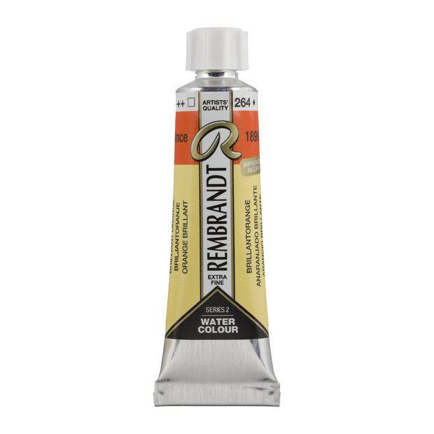 Briljantoranje (S 2) Rembrandt Aquarelverf 10 ML Kleur 264