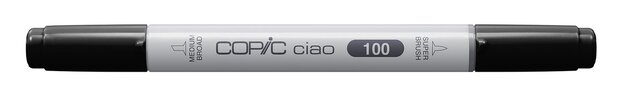 Black Copic Ciao alchohol inkt marker Kleur 100