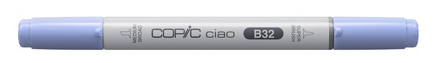 Pale Blue Copic Ciao alchohol inkt marker Kleur B32