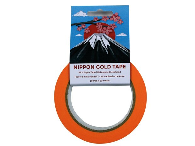 38 mm x 50 m Nippon Gold Aquareltape / plakband
