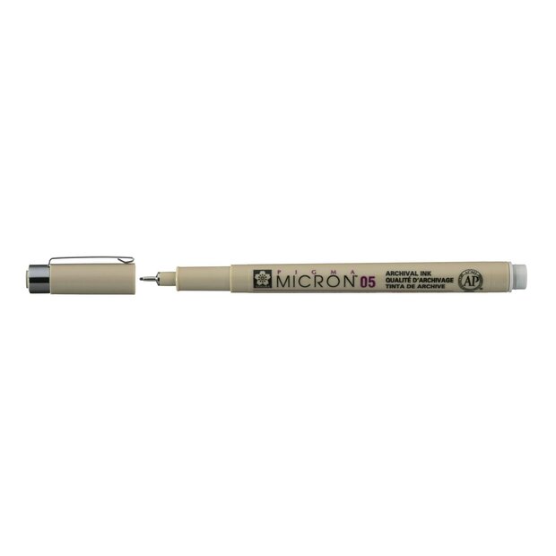 Sakura Pigma Micron 05 0,45 mm Licht Koelgrijs