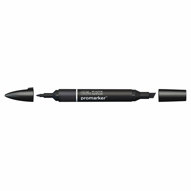 Black ProMarker Winsor &amp; Newton Kleur Xb