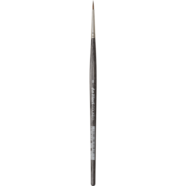 Nr 0 Colineo Puntpenseel voor Aquarelverf met korte steel Serie 5522