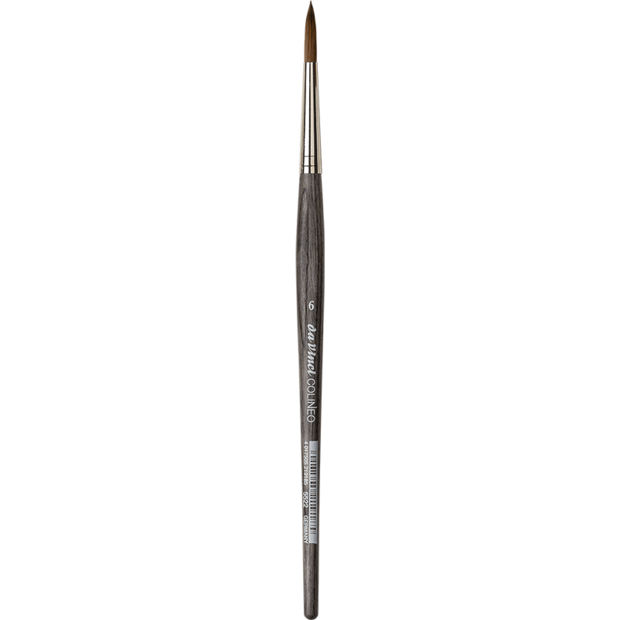 Nr 6 Colineo Puntpenseel voor Aquarelverf met korte steel Serie 5522