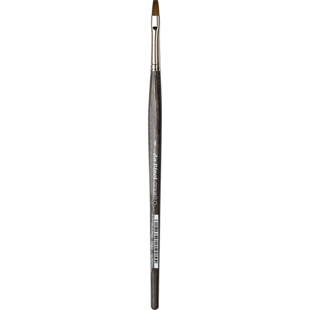 Nr 4 Colineo Platpenseel voor Aquarelverf met korte steel Serie 5822