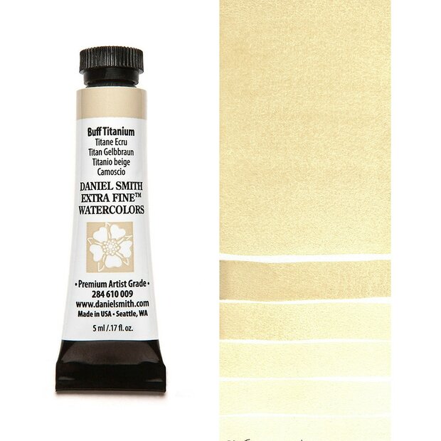Buff Titanium (S1) Aquarelverf Daniel Smith (Extra fine Watercolour) 5 ML Kleur 009