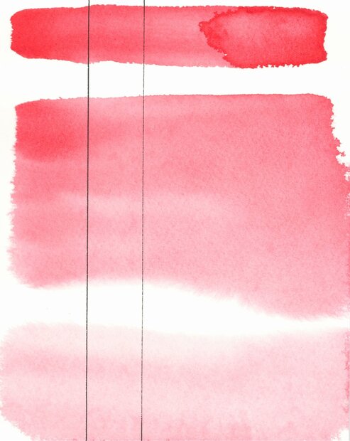 Quinacridone Warm Scarlet Aquarius Heel napje Aquarelverf van Roman Szmal Kleur 374