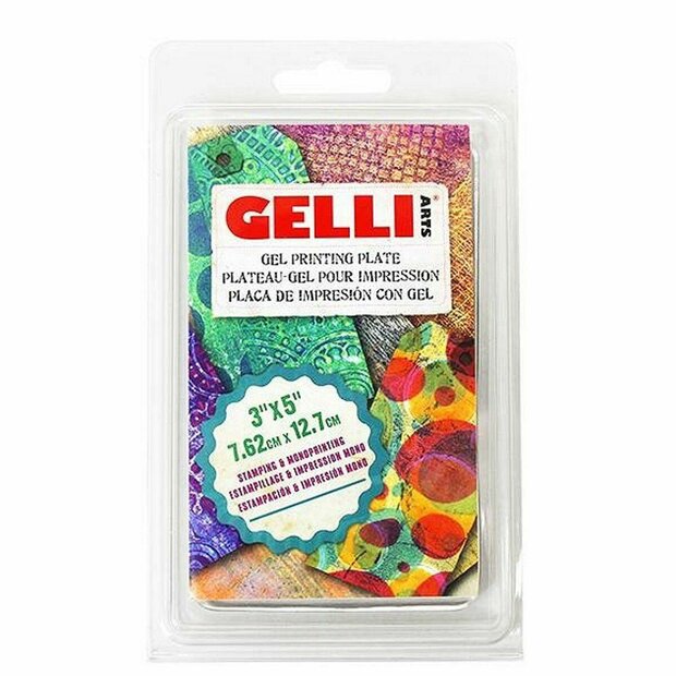 7,6 x 12,7 cm Gelli Arts Gel plates