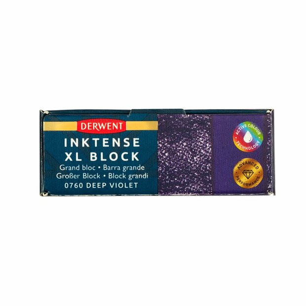 Deep Violet Derwent Inktense XL Block van Derwent